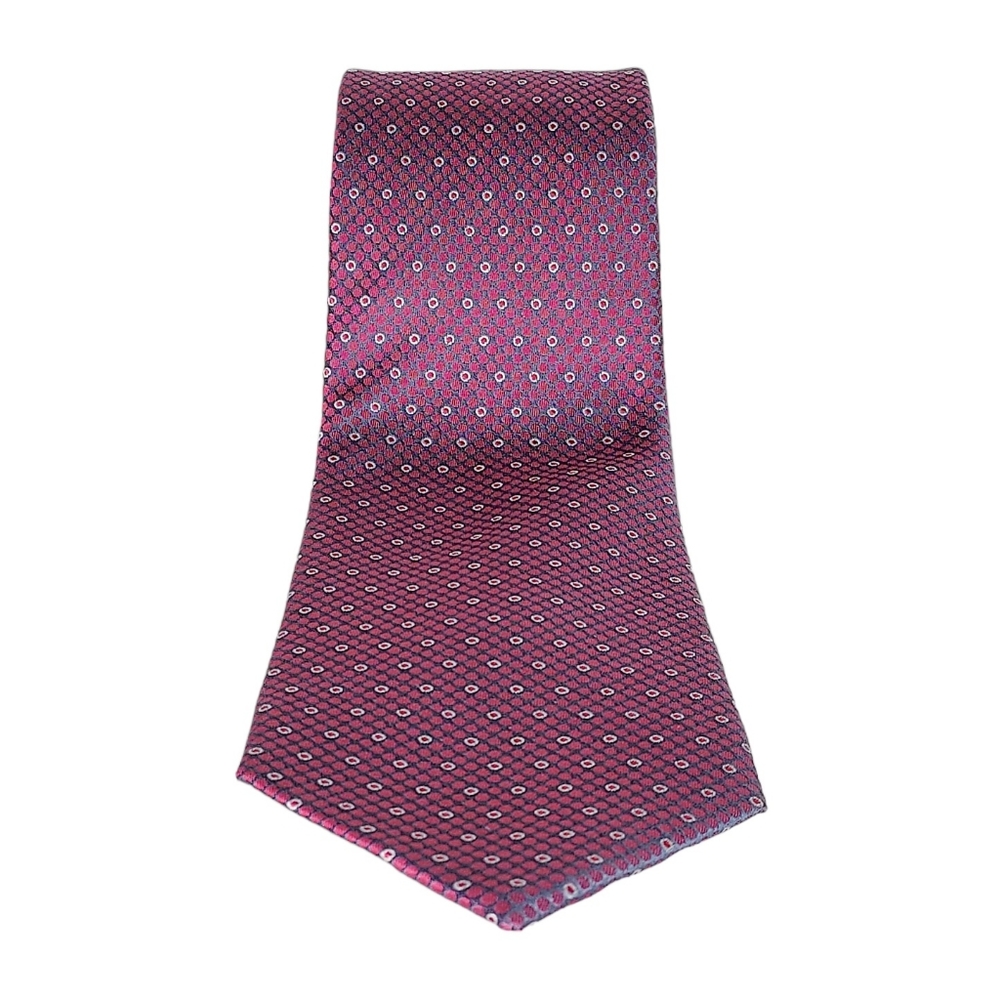 Calvin Klein Silk Iridescent Fabric Dress Career Tie